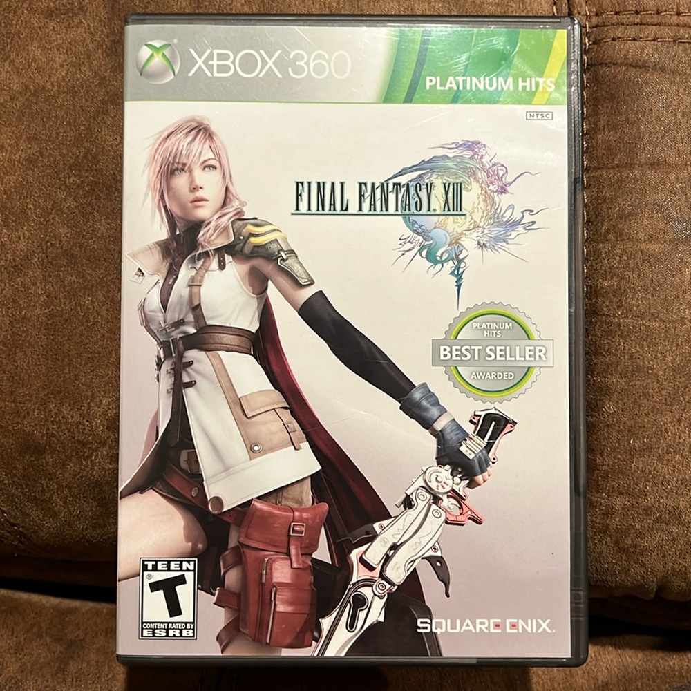 XBOX 360 FINAL FANTASY XIII VIDEO GAME